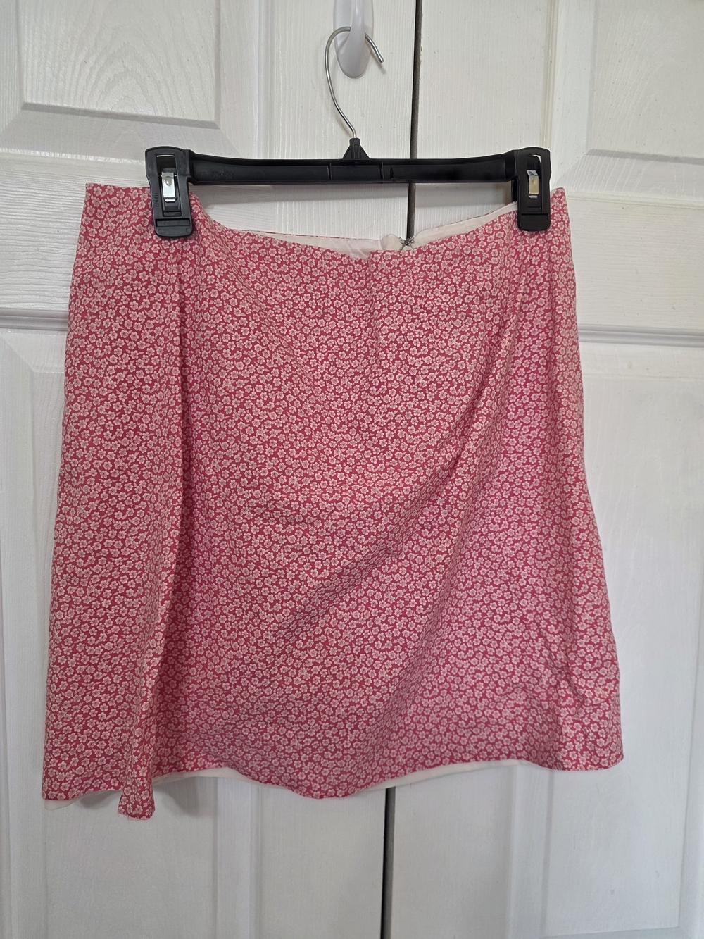 Tahari Pink Floral Mini Skirt